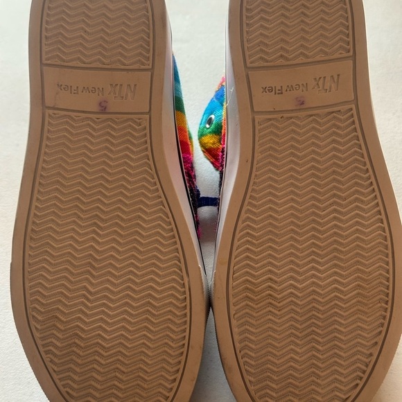 CRAZY ANDEAN SHOES - Peru Colorful High-Top Sneakers Size 5 or 9.5”L UNISEX NWOT - Picture 5 of 5